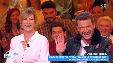 The white shirt of Virginie Hocq in Key not at my post 14/01/2019