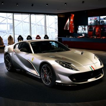 Ferrari 812 Superfast Car on the Instagram account of @ferrari