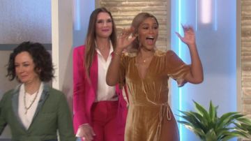 Reformation Tiffany Maxi Dress worn by Eve on The Talk January 25, 2019