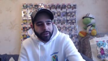 La figura de Big E WWE Funko Pop de Catch Club en su video de Youtube Podcast CatchClub EP 01: On the Road to The Royal Rumble!