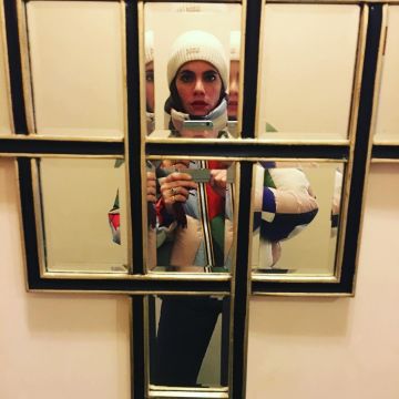 Fur Zoelie Thermo Super Multicolor Julia Molkhou on the account instagram @juliamolkhou