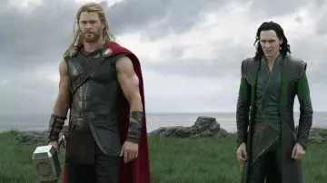 La réplique du marteau de Thor (Chris Hemsworth) dans Thor : Ragnarok