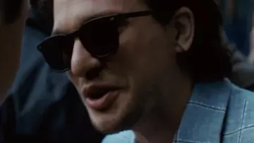 Sunglasses Wayfarer of John F. Donovan (Kit Harington) in My life with John F. Donovan