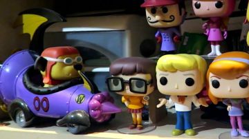 Funko Pop de Mean Machine en el loco volante de Modzii en su video ¡LA MAYOR COLECCIÓN DE FIGURITAS POP! ¡DESDE FRANCIA!