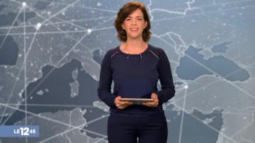 The Pull of two materials edging golden Nathalie Renoux in The 12:45 to M6 of the 27/01/2019
