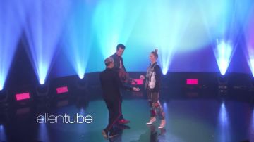 Transparent pumps worn by Miley Cyrus in Miley Cyrus & Mark Ronson Perform 'Nothing Breaks Like a Heart'