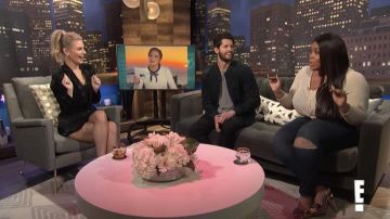 Ba&sh Erell Shorts worn by Morgan Stewart on E! News - Nightly Pop