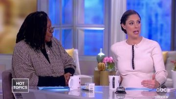 Rag & Bone Brynn Rib Dress worn by Abby Huntsman on The View January 28, 2019