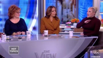 Sara Battaglia Double breasted crepe blazer worn by Sunny Hostin on The View January 28, 2019