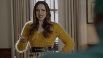 La ceinture en cuir Gucci portée par Fallon Carrington (Elizabeth Gillies) dans Dynastie S02E11
