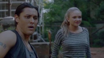 Hudson Stripe Top worn by Lauren Strucker (Natalie Alyn Lind) in The Gifted (S02E04)