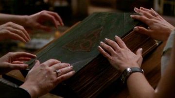 The book of shadows of the sisters Halliwell in Charmed