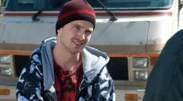 The hat striped red and black, Jesse Pinkman (Aaron Paul) in Breaking Bad S02E05