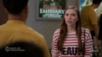 Beaute Long Sleeve Tee de Megan dans black-ish (S05E08)