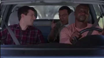 J.Crew Midweight Flannel Shirt in Vintage Chimney Plaid of Jake Peralta (Andy Samberg) in Brooklyn Nine-Nine (S03E06)