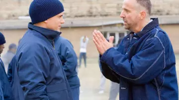 Blue beanie worn by Michael Scofield (Wentworth Miller) as seen in Prison Break S01E19