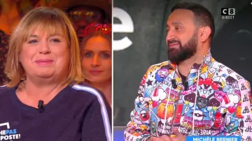 Le sweat à capuche imprimé de Cyril Hanouna dans Touche pas à mon poste du 04/02/2019