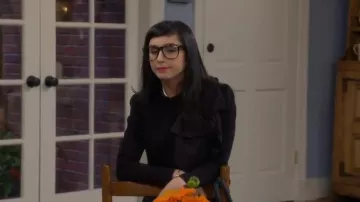 Alice + Olivia Addison Arc Collier de Cultures Veste portée par Mandy Baxter (Molly Ephraim) dans le Dernier Homme Debout (S04E05)