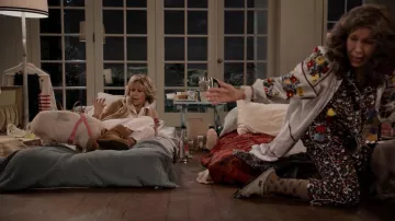 Ugg Classic Shearling Lined Tall Boot worn by Grace Hanson (Jane Fonda) in Grace and Frankie S05E02