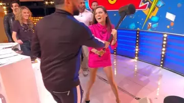 The pink dress Francesca Antoniotti in Key not at my post 05/02/2019