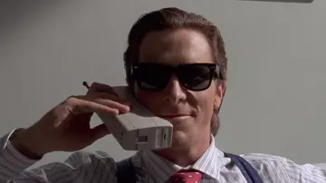 Ray-Ban Wayfarer Sunglasses worn by Patrick Bateman (Christian Bale) in American Psycho