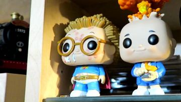 El Funko Pop! por Aldo Supercrado en Les Crados de Modzii en su vídeo ¡LA MAYOR COLECCIÓN DE FIGURITAS POP! ¡DESDE FRANCIA!