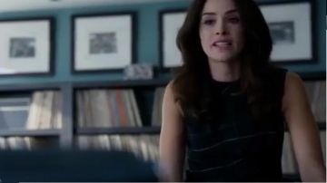 LanvinTrompe lOeil Vérifier Peplum Robe portée par Rachel Zane (Meghan Markle) dans les Costumes (S03E15)