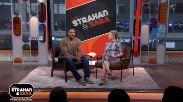 Gianvito Rossi Bombas de tacón usadas por Sara Haines en Good Morning America - Strahan y Sara