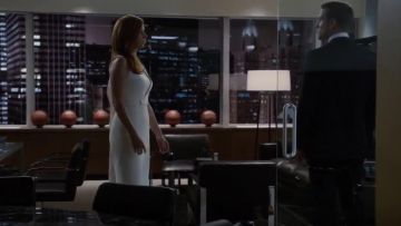 Jason Wu Draped Crepe Dress worn by Donna Paulsen (Sarah Rafferty) in Suits (S04E09)