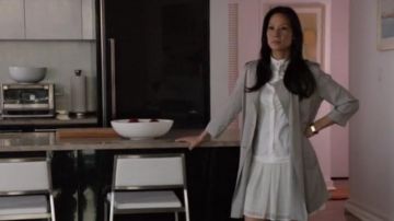 All Saints  Suzette coat worn by Dr. Joan Watson (Lucy Liu) in Elementary (S02E08)