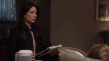All Saints  Vita wool coat worn by Dr. Joan Watson (Lucy Liu) in Elementary (S02E08)