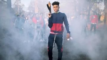 Tracksuit jacket and pants worn by Choppa in his Shotta Flow music video