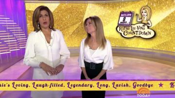 See by Chloe Tie Neck Long Sleeves A Line Dress worn by Hoda Kotb on Today