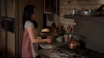 Anthropologie Backstory Tee worn by Dr. Joan Watson (Lucy Liu) in Elementary (S02E15)