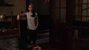 Richard Nicoll Jersey-Tweed Dress worn by Dr. Joan Watson (Lucy Liu) in Elementary (S02E17)