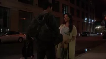 Cynthia Vincent  La Jolla Cove Dress worn by Dr. Joan Watson (Lucy Liu) in Elementary (S03E04)