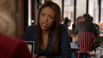 Paige Enid Camisa a cuadros usada por Danny James (Jaime Lee Kirchner) en Bull S03E14