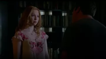 Johnny Was Reina Blusa usada por Alexis Castle (Molly C. Quinn) en Castle (S06E05)