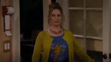 Betsey Johnson Or-Ton Araignée Frontale Collier porté par Kimmy Gibbler (Andrea Barber) en plus complète de la Maison (S03E14)