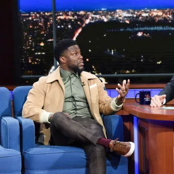 Sneakers Common Projects of Kevin Hart on his account Instagram @kevinhart4real