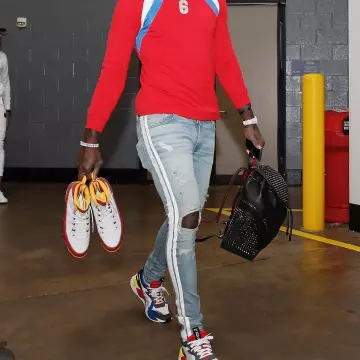Sneakers Puma RS X Toys worn by Lance Stephenson on the Instagram account @stephensonlance