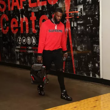 Nike Air Force 1 Mid '07 "suprême de la Nba" porté par Lance Stephenson sur l'Instagram account @stephensonlance