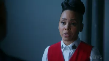 The shirt from Dolce & Gabbana to Tegan Price (Amirah Vann) in Murder S05E13