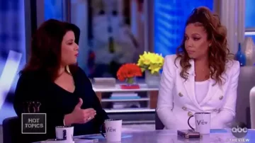 Kobi Halperin Katharina Dentelle à Manches Chandail porté par Ana Navarro sur Le point de Vue le 15 février 2019