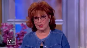 NIC+ZOE Facilité de l'Esprit Veste en jean porté par Joy Behar sur Le point de Vue le 15 février 2019