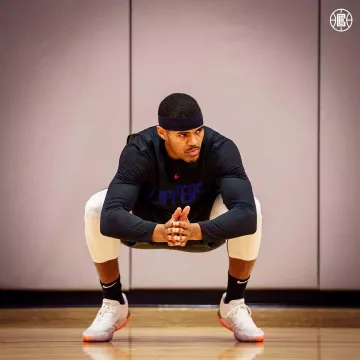 Sneakers Nike Kobe A. d. Nxt 360 porté par Tobias Harris sur l'Instagram account @tobiasharris