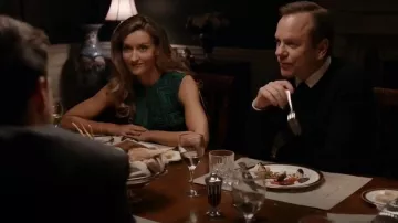 Jason Wu Vestido de cóctel de espiga sin mangas usado por Alex Kirkman (Natascha McElhone) en Designated Survivor (S01E07)