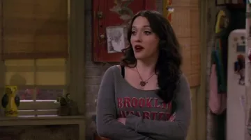 Etsy Brooklyn Hearted Hoodie by HeadHoods worn by Max Black (Kat Dennings) in 2 Broke Girls (S04E10)