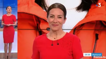La  Robe ajustée manches courtes de Virna Sacchi dans le 19/20 du 18/02/2019