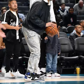 Sneakers Air Jordan 1 X Fragment worn by Devin Booker on the Instagram account @complexsneakers